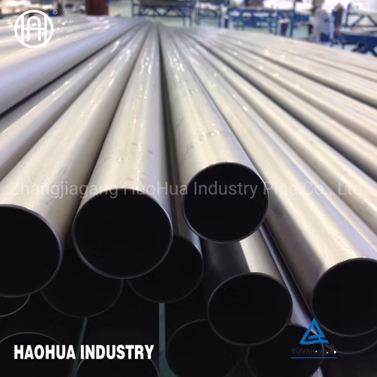 ASTM soudant le tube titanique de tuyau de titane de diverses catégories de normes multiples sans couture